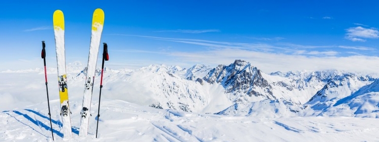 Satellites for sports: ski from the skies above