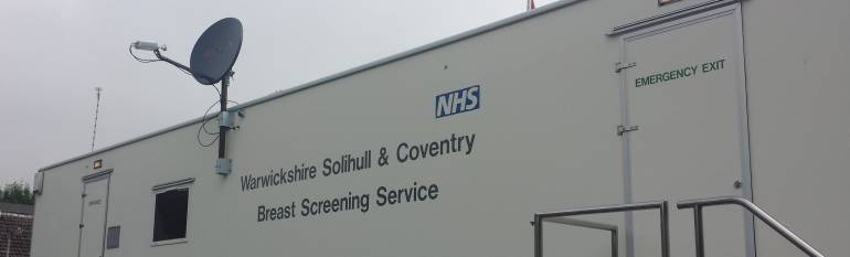 University Hospital Coventry and Warwickshire: putting satellite communication to use in public health
